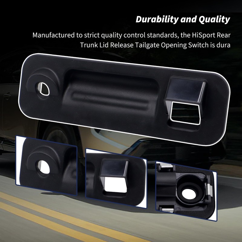 HiSport 81260-C1010 Rear Outside Trunk Lid Lock Handle Compatible with