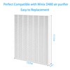 2 Pack True HEPA D4 Replacement Filters Compatible with Winix