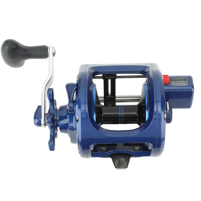 Baitcasting Fishing Reel Round Baitcaster Reel Smooth Powerful Saltwater Inshore