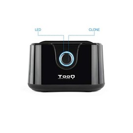 Monkey Ladder Clone Offline Dual SATA Tray Docking Station for 2.5" and 3.5" Hard Drives - USB 3.0 and USB 2.0 Host - Black