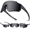 Polarized Sports Sunglasses for Men Women Youth Baseball Running Cycling