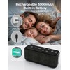 Sound Machine-Rechargeable 3000mAh Battery Powered White Noise Machine for Sleeping