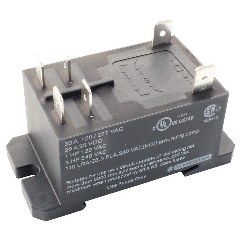 RPF2AP7 - Power Relay, DPST-NO, 230 VAC, 30 A, Zelio
