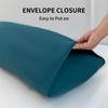 bigpawl Blue-Green Body Pillowcase, Long Pillow Case, Microfiber Body Pillow