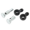 Transmission Oil Cooler Banjo Fitting Kit AN6x1/4NPSM Aluminum Alloy for