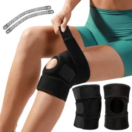 2pzs Rodillera Ortopedica De Neopreno Deporte Sujeta Rotul                                                                                            