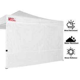 MASTERCANOPY Instant Canopy Tent Sidewall for 12x12 Pop Up Canopy, 1 Piece, White
