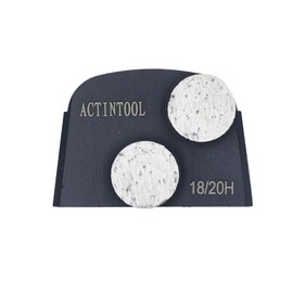 ACTINTOOL Dot Segments Trapezoid Diamond Metal Bond Tooling for Lavina Grinder (Pack of 3)