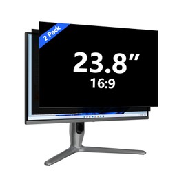 23.8 Inch Privacy Screen for Computer Monitor Eye Protection Anti Glare Blue Light Monitor Privacy Shield Screen 23.8 Inch 16:9 Aspect Ratio [2 Pack]