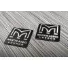 Unbranded 2 x Emblem Speaker Badge Decal Replacement fits Martin