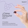 NUVI+ Gomitas RSV con Resveratrol, Arándano, Vitamina C, E y