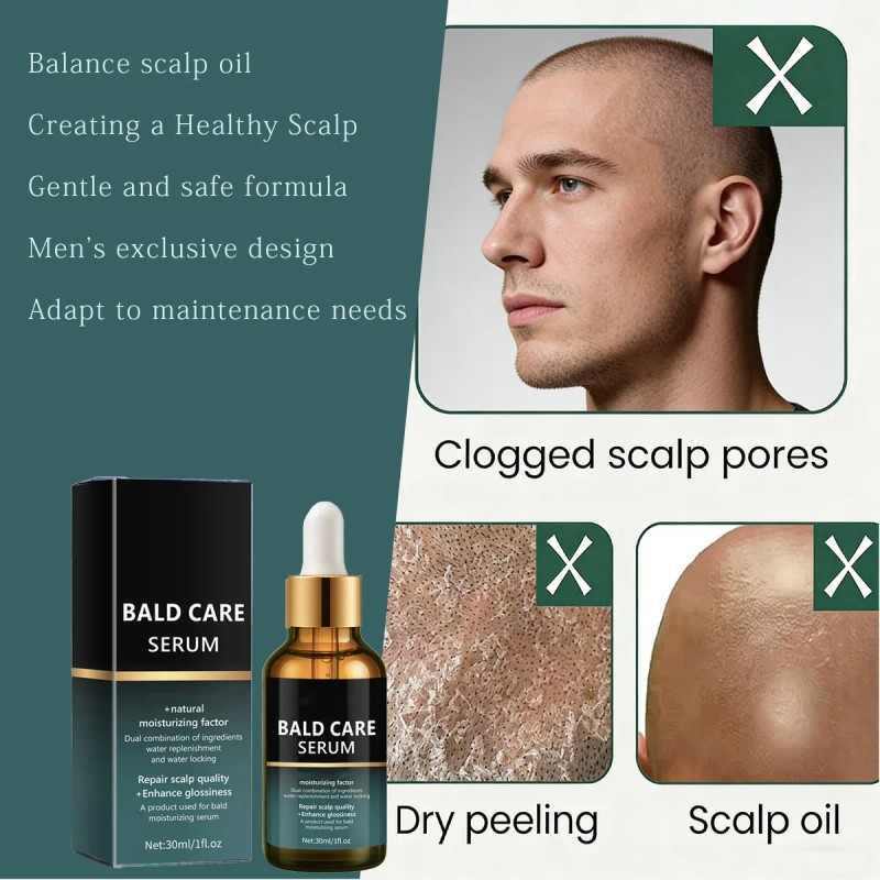 Crema Hidratante Hialurónica Para Cuero Cabelludo Bald Care