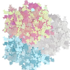 OAOSDH 90G Fischförmige Pailletten, Partytischdekoration, Konfetti, Partyzubehör, DIY-Kunsthandwerksmaterialien.