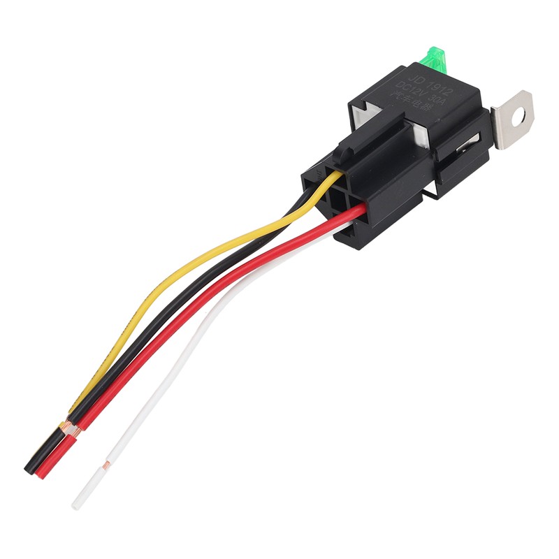 5Pcs Automotive Relay 12V DC 30A 4 Pin 4 Wire