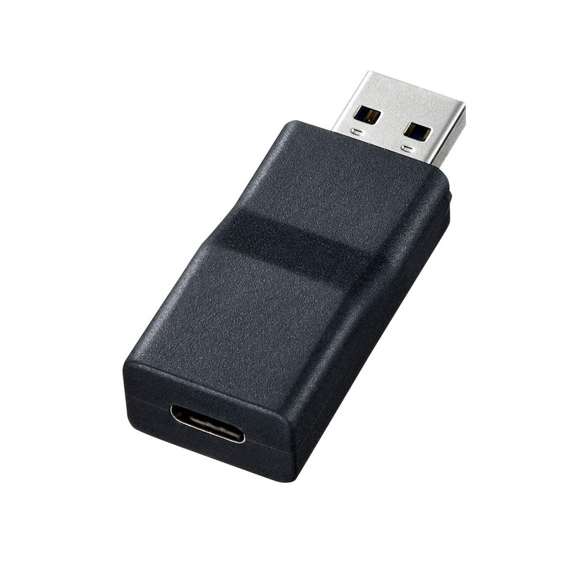 Sanwa Supply AD-USB29CFA USB 3.1 A-Type C Female Converter Adapter,