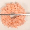 Christmas Door Wreath Artificial Hanging Garland Pink Maple Leaf Wreath