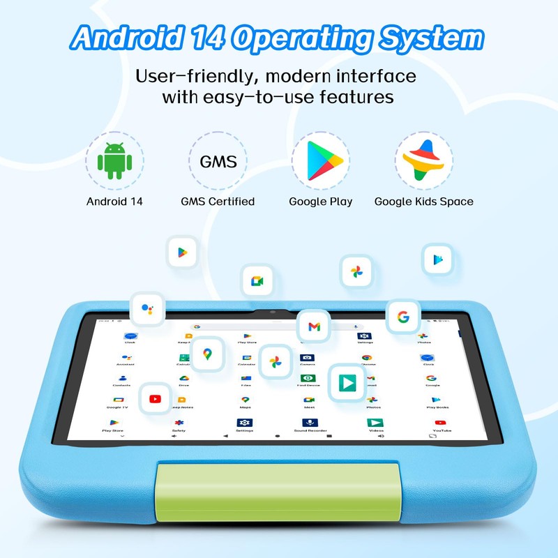 paitanry Android 14 Tablet for Kids - Kids Tablet 10.1