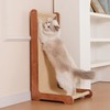 Large Cat Scratching Post for Indoor Cats,26.8'' Solid Wood Frame