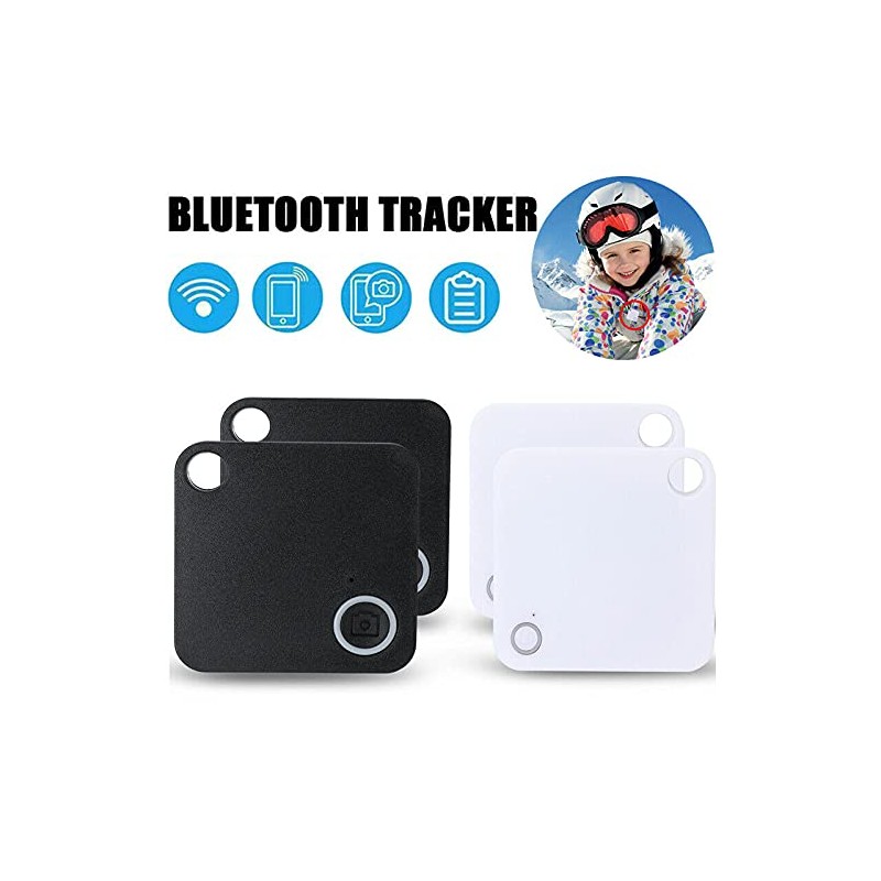 Riloer 4 Pack Mini Bluetooth GPS Tracker Device Car Engine