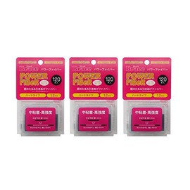 Brace Hard Type Power Fiber Eyelid Pitch Tape Single Thread Clear 0.05 inch (1.2 mm) Width 120 Pcs x 3 Pack