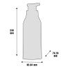 Shampoo Tinte Cubre Canas Rojo Vino Herbishh 500ml