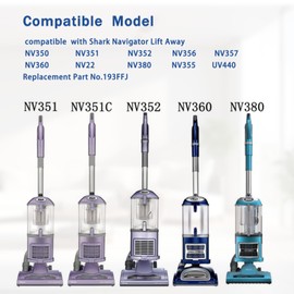 Dovlazm Vacuum cleaner hose Replacement Part for Shark Navigator Lift-Away NV350 NV356 NV355 NV352 NV351 NV356E NV357 NV360 UV440,6.7in length