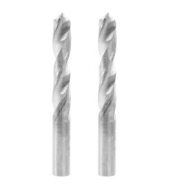 Solid Carbide Drill Bits, 6.8mm C2/K20 Tungsten Carbide Jobber Drill Bits Straight Shank Drilling Tool for Metal Plastic 2pcs