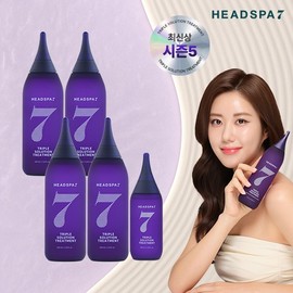 Headspa7 Season 5 Triple Solution Treatment (4 x 210ml) + 100ml / 헤드스파7 시즌5 트리플솔루션 트리트먼트(210ml 4개)+100ml