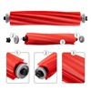 2 Set Rubber Main Roller Brush Replacement Parts Compatible for