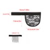 5 Pack Ponytail Extension Lace Base Hook and Loop Ponytail
