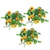 3 Pcs Sunflower String Lights 7.8ft 20 LED Battery Powered