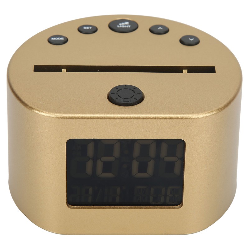 Acrylic Cartoon Night Light Dual Power Supply Alarm Clock Perpetual