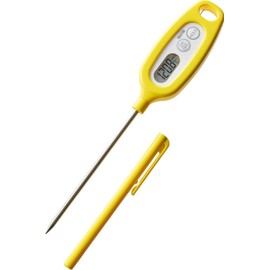 Tanita Thermometer, Cooking, Waterproof, -50 - 250°C, Yellow, TT-508N, YL, Stick Thermometer