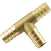 Fittingteile - T-Hose Connector Brass for Compressed Air Water Oil