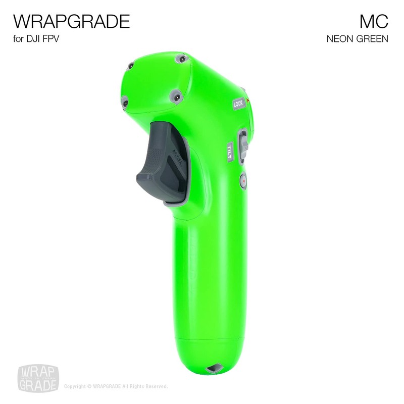 WRAPGRADE Skin Compatible with DJI FPV | Motion Controller (NEON