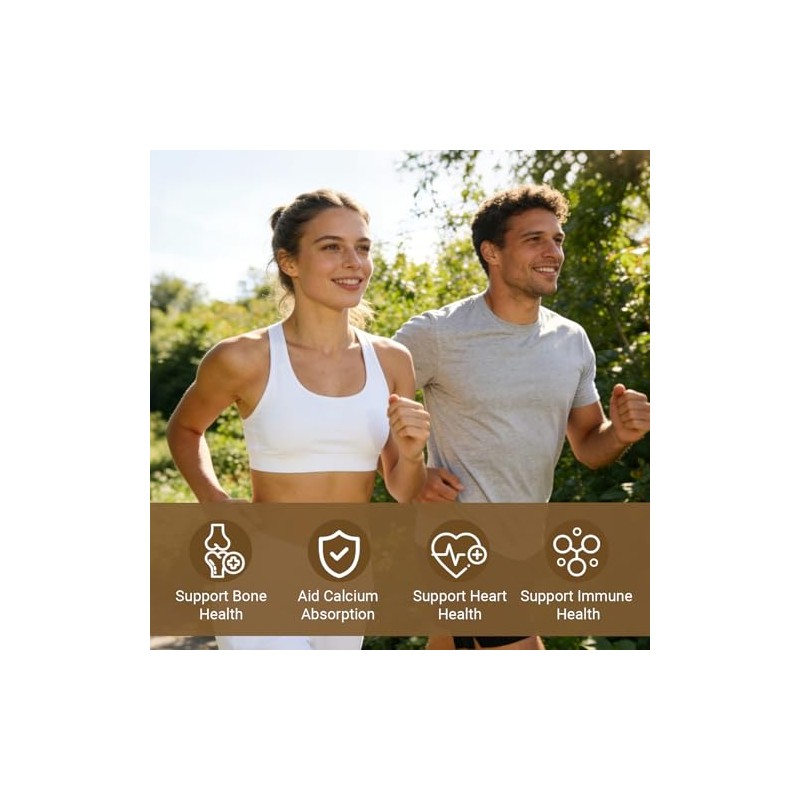 7-in-1 Vitamin D3 K2 (MK-7) Drops | Support Bone, Mood