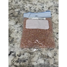 TOHO Magatama Size 3mm Seed Beads 100g Package Transparent Rainbow Rosaline