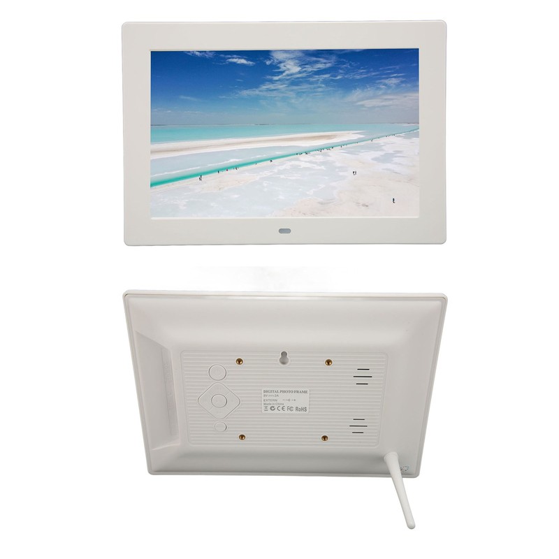 10 Inch Digital Photo Frame 1280x800 HD IPS Display Support