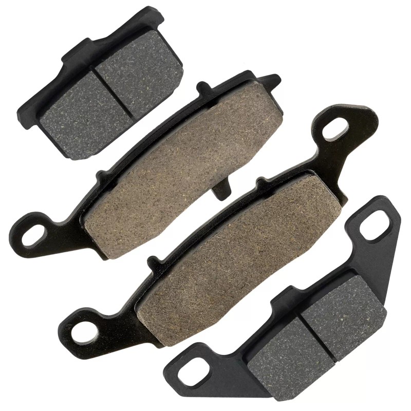 Caltric Front & Rear Brake Pads for Kawasaki VN1500 Vulcan