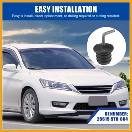 Partuto 25615-5T0-004 Car Transmission Filler Cap Plug Transmission Filler Cover for Honda Civic 2017-2020 for Honda Fit 2015-2019 Replacement