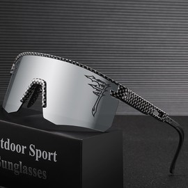 ACEXPNM Two Sizes Baseball Sunglasses For Adults and Youth Boys Girls Kids UV400 Men Women Outdoor Sports Sun Glasses (CA16)