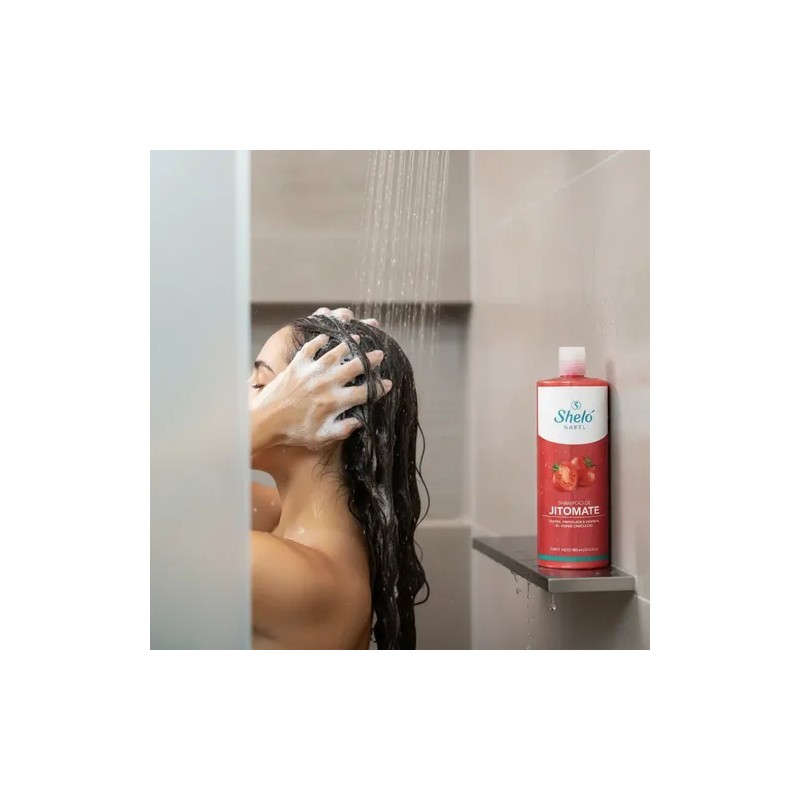 Shampoo De Jitomate 530ml Nutricion Capilar Shelo Nabel