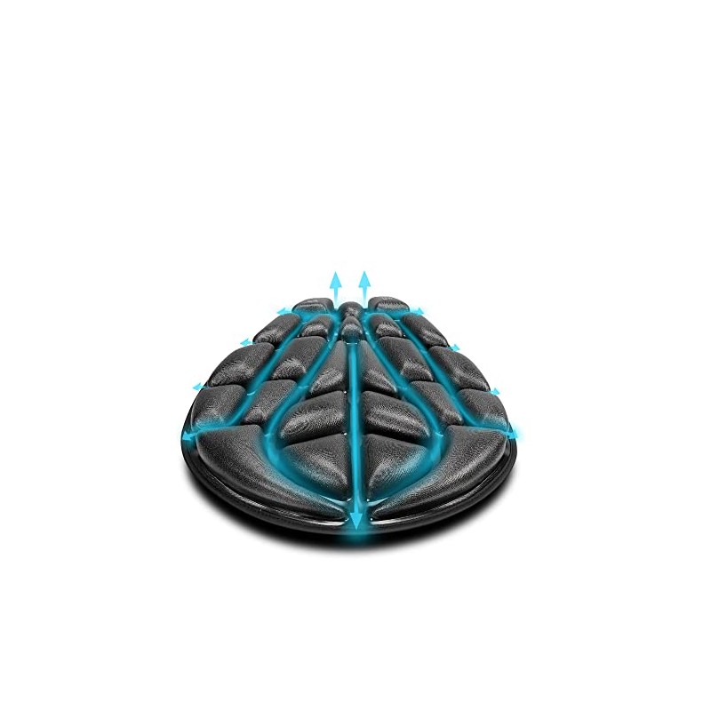 JEMIA Pressure Relief Motorcycle Air Cushion Seat Pad - Universal