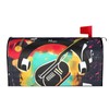 Music Print Magnetic Mailbox Cover,Mailbox Decorations for Outside,Christmas Mailbox