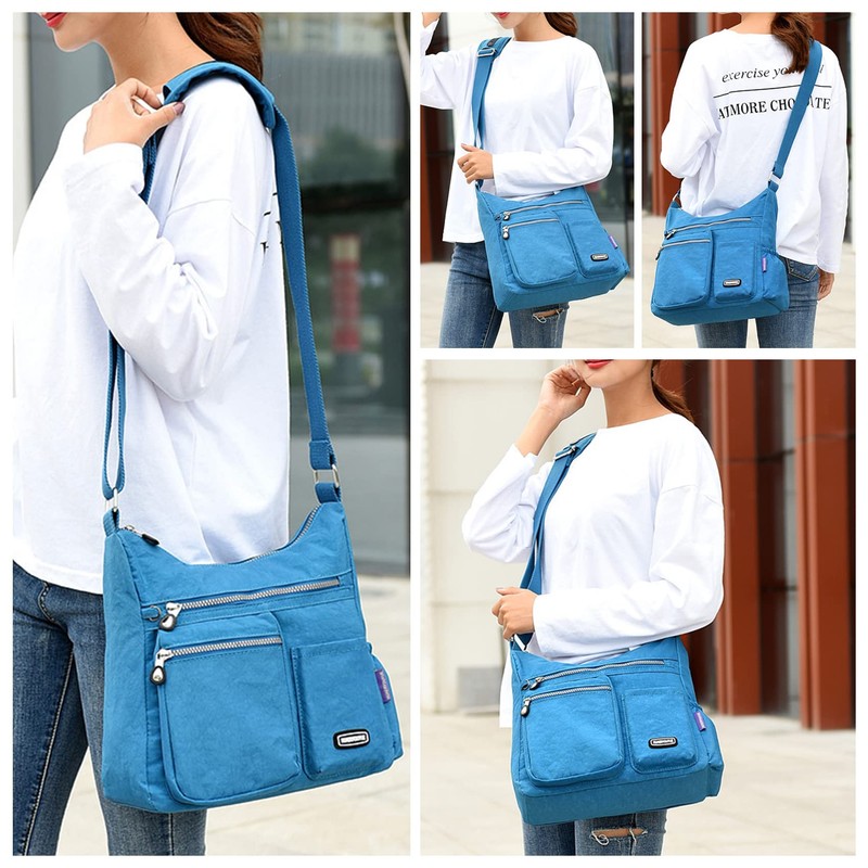 NOTAG Women's Shoulder Bag, Lightweight Multiple Pockets, Shoulder Bag, Women's