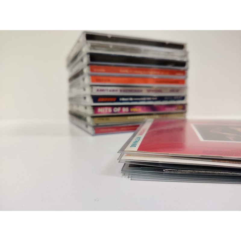 CD Jewel Case Replacement Clear Sleeve Premium Material (Pack of