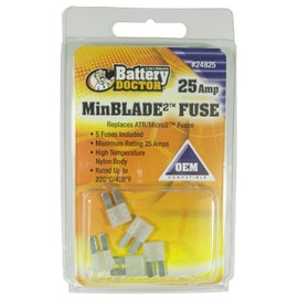 Wirthco Engineering Inc 24825 Fuse Minblade 25A 5-Pack