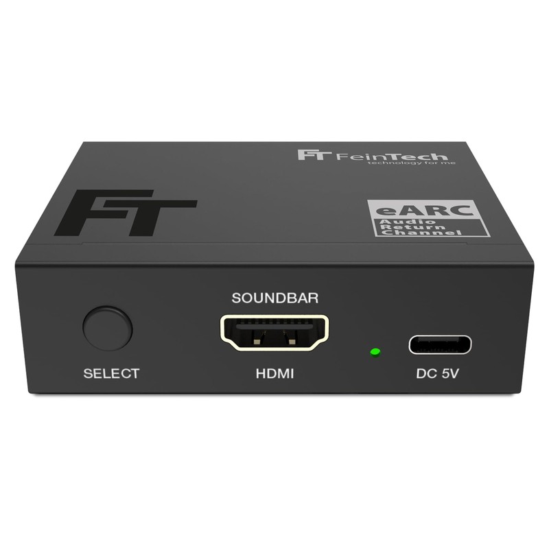 FeinTech AX420 HDMI eARC Switch 2 TV x 1 Soundbar