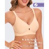 FIGKICKSEN Seamless Push Up Bra for Women Water Drop Comfortable