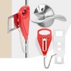 Generic Portable Door Locks, 2 Pack, Extra Security for Homes,